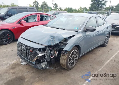 2025 Nissan Sentra Sr z USA, uszkodzony, nr VIN 3N1AB8DV9SY269953